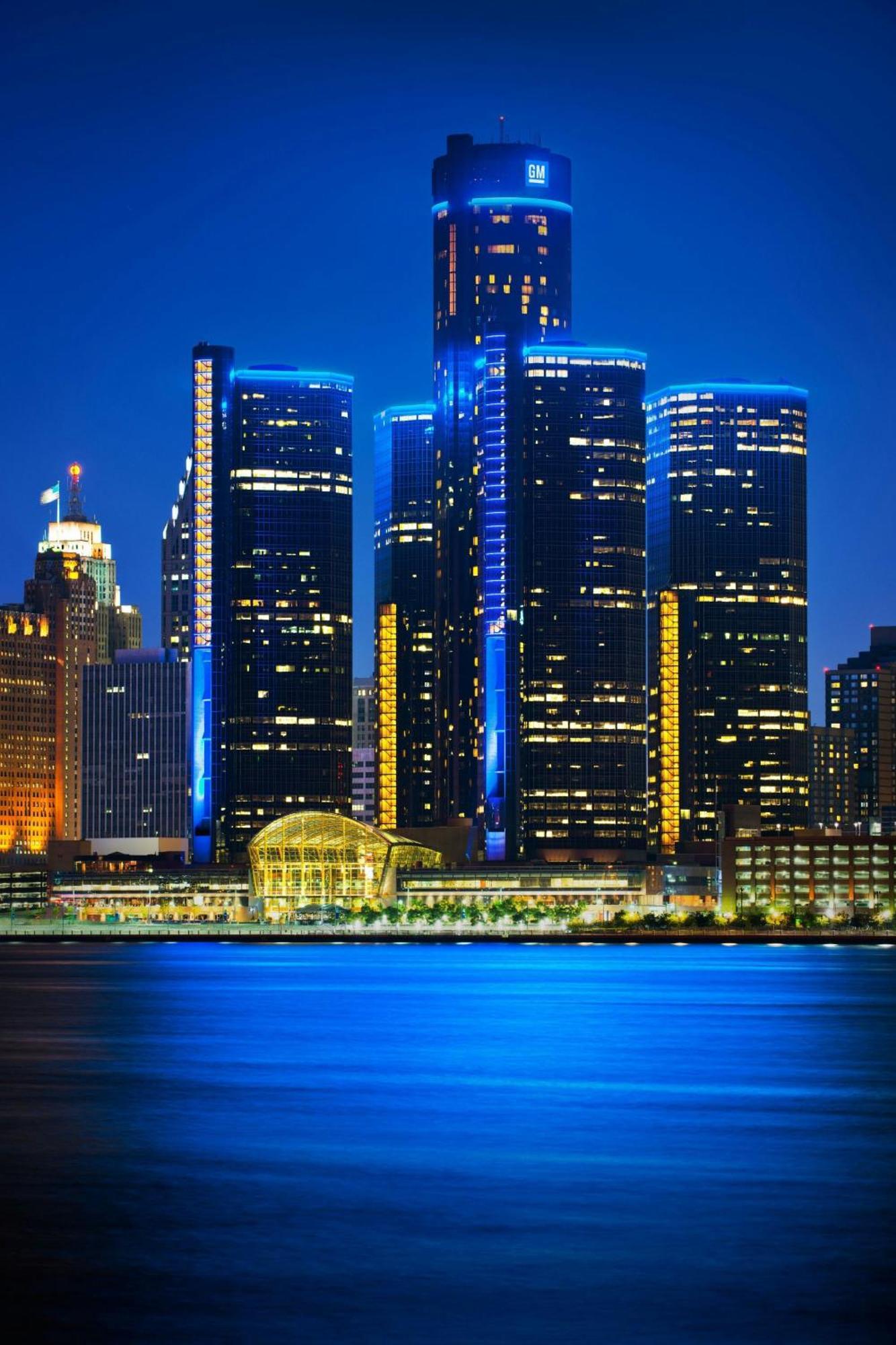 Detroit Marriott At The Renaissance Center Hotel Exterior photo